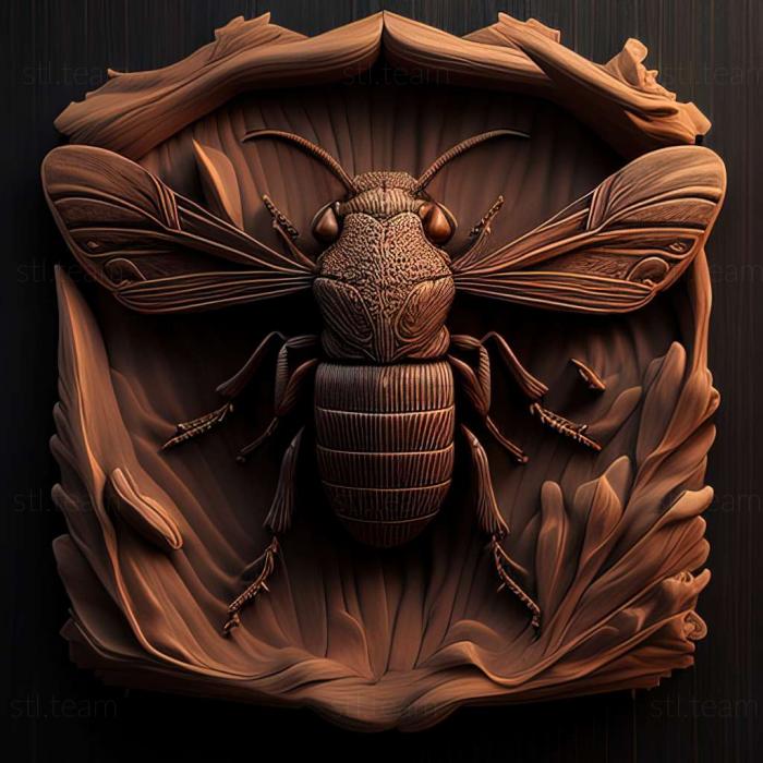 3D модель Nicrophorus interruptus (STL)